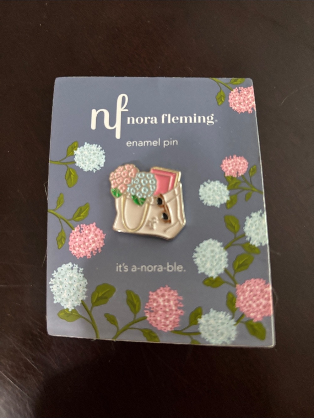 Nora Fleming “tote-ally-cute” Tote Pin - New